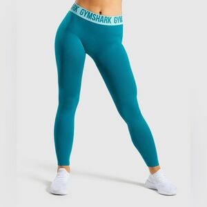 Gymshark aqua green work out leggings size small